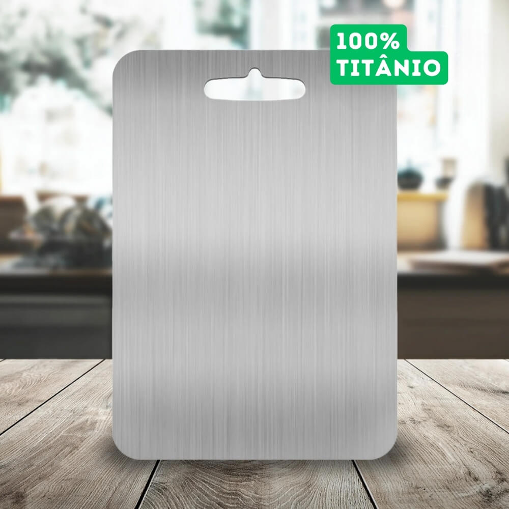 Tábua de Cozinha Titanium Antibacteriana e Antisujeira - Oferta Especial